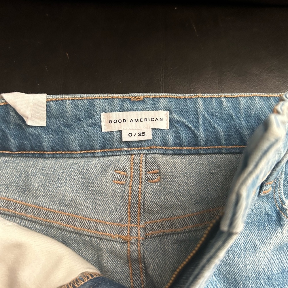 Good American denim skirt size 0/25